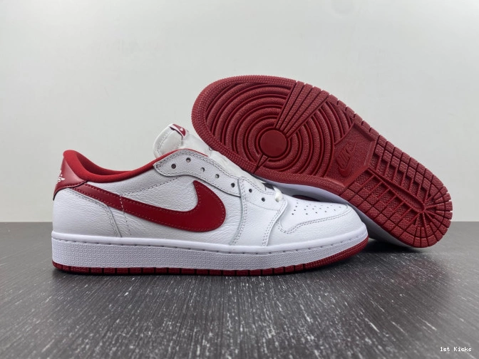 Varsity 705329-101 Red 1 Jordan Low Retro White 0617